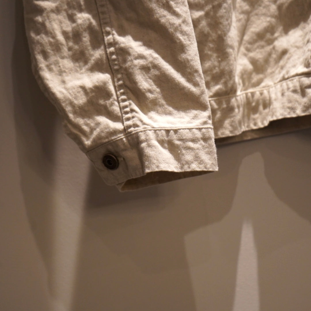 KING GLAD - ONE POCKET JACKET IVORY / BYGH5101