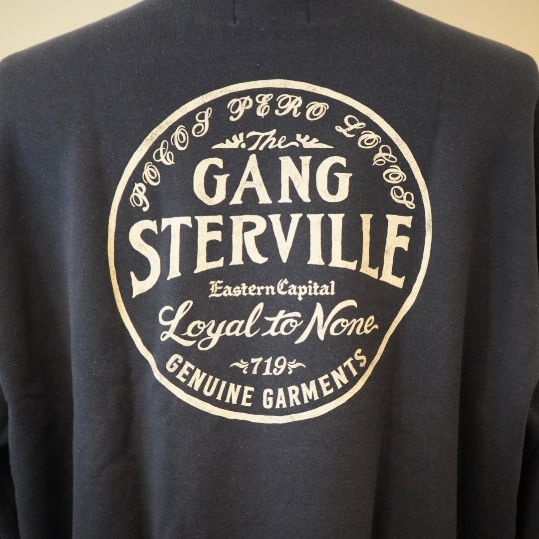 CIRCLE SIG - CREW NECK SWEAT NAVY / GSV-24-AW-11