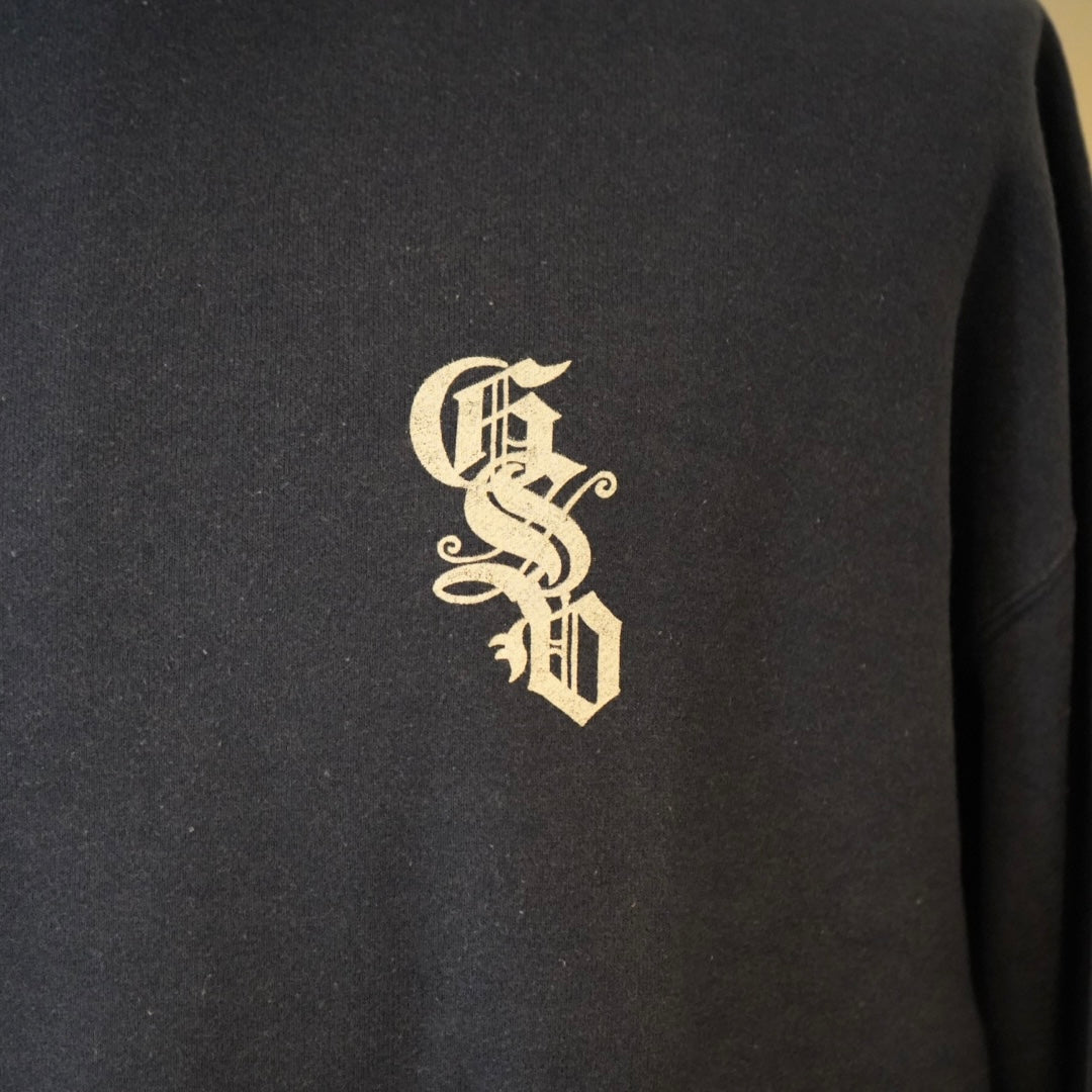 CIRCLE SIG - CREW NECK SWEAT NAVY / GSV-24-AW-11