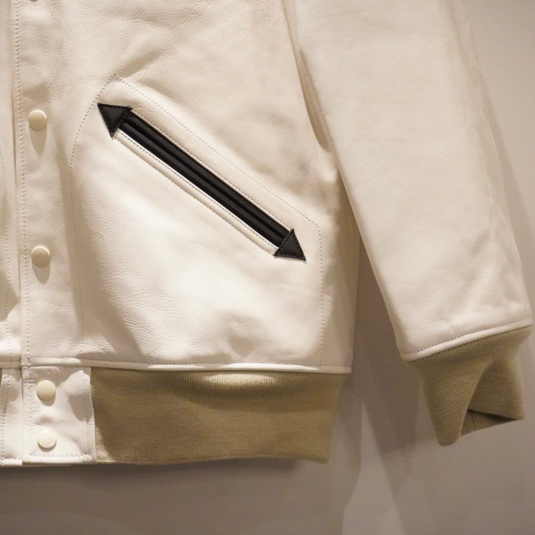 LOCOS - LEATHER JACKET IVORY / GSV5301