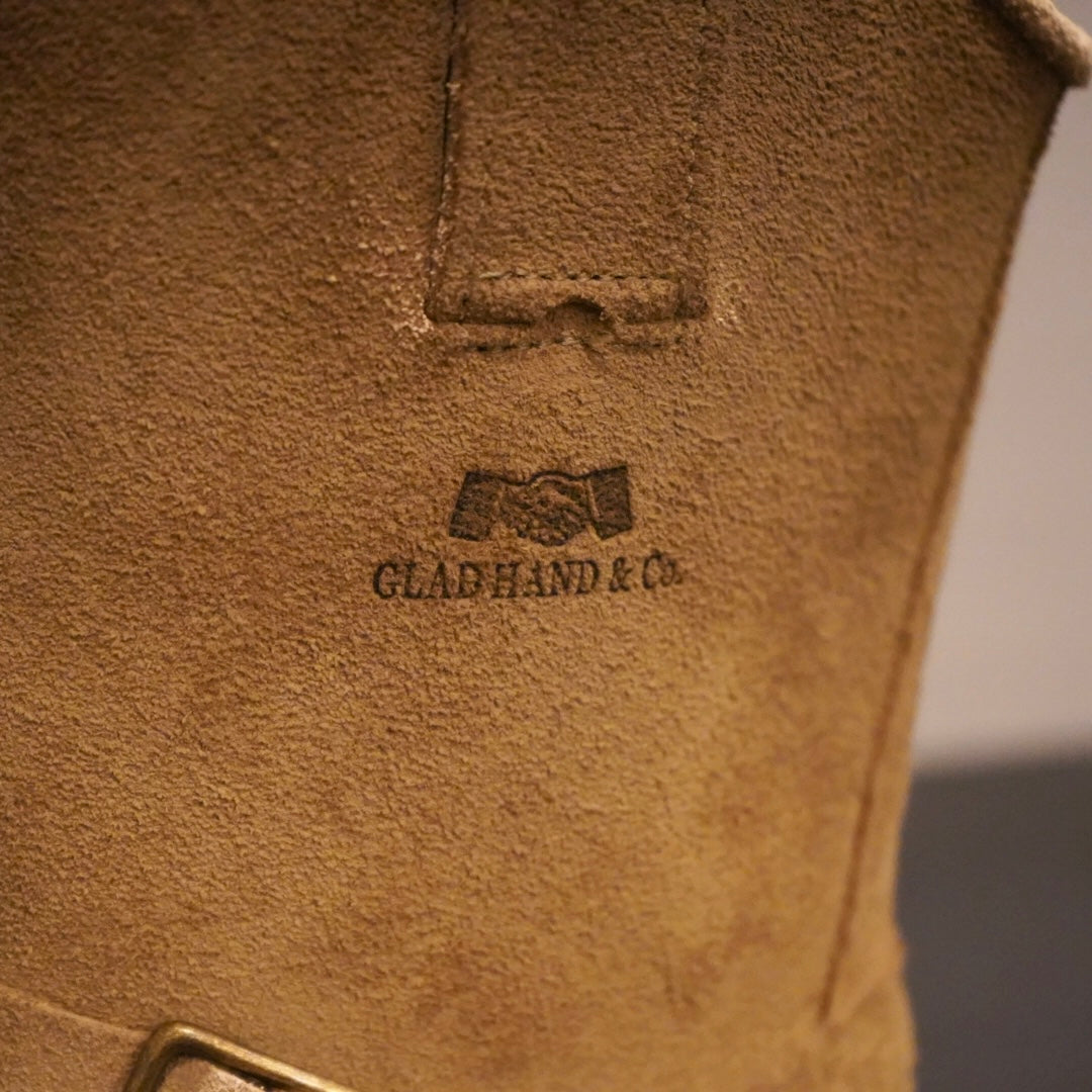 SHORT ENGINEER BOOT "SUEDE" BEIGE