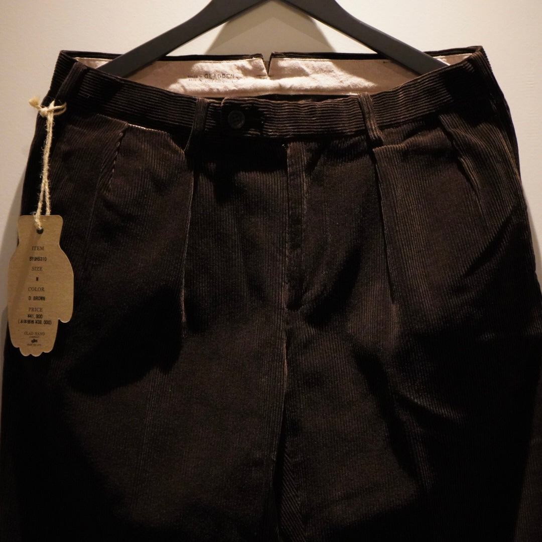 GLADWELL - STOMP FIT TROUSERS D.BROWN / BYGH5310