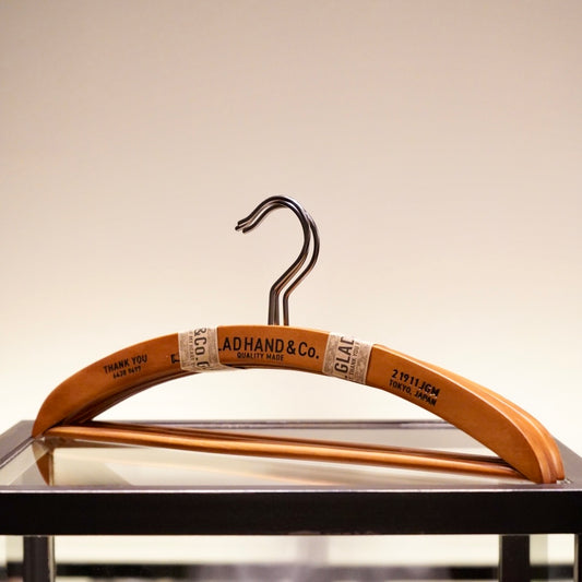 ADVERTISING WOODEN HANGER