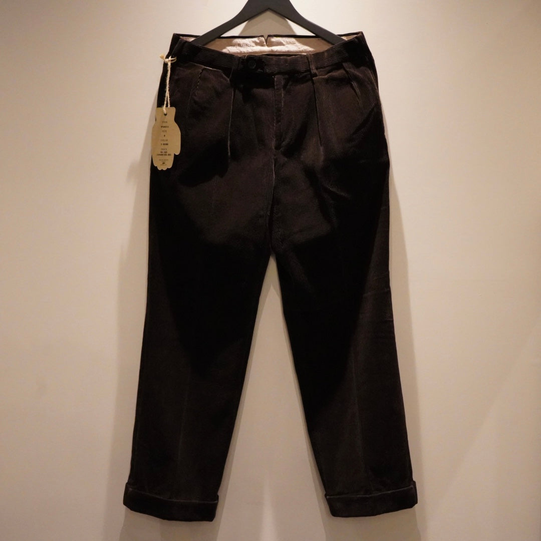 GLADWELL - STOMP FIT TROUSERS D.BROWN / BYGH5310