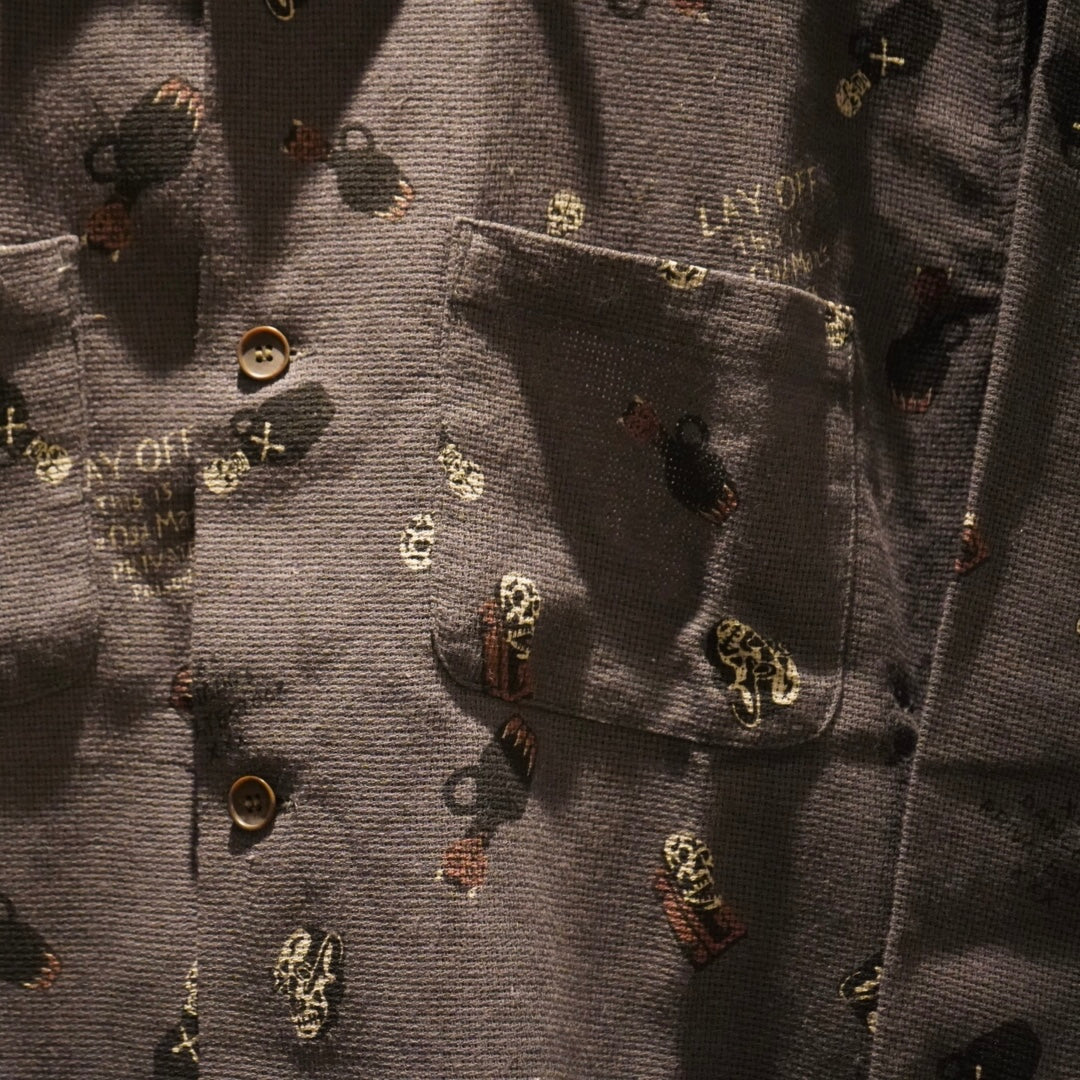 POISON - L/S SHIRTS BLACK / GSV5109