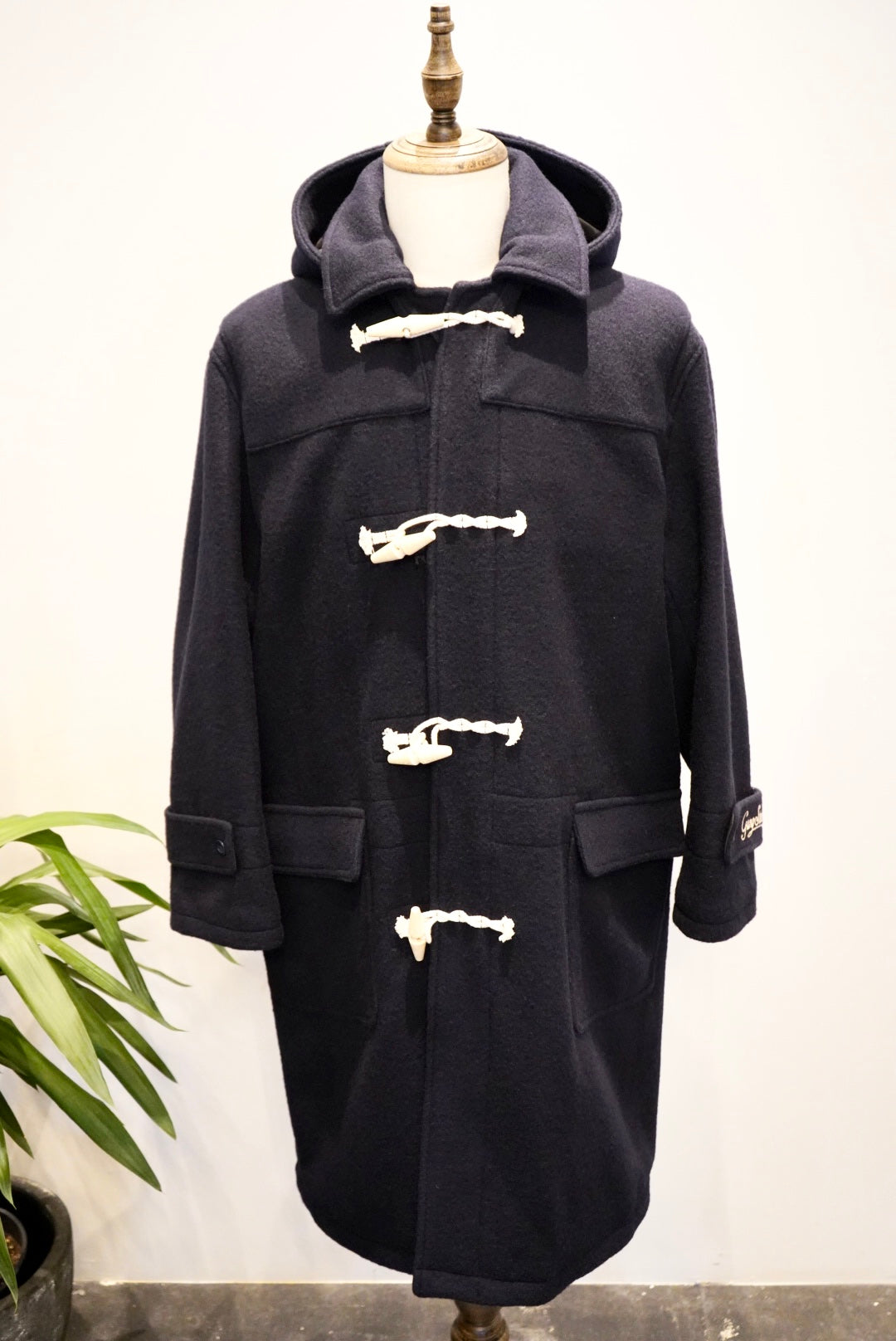 STRAYS - DETACHBLE DUFFLE COAT NAVY – Delight