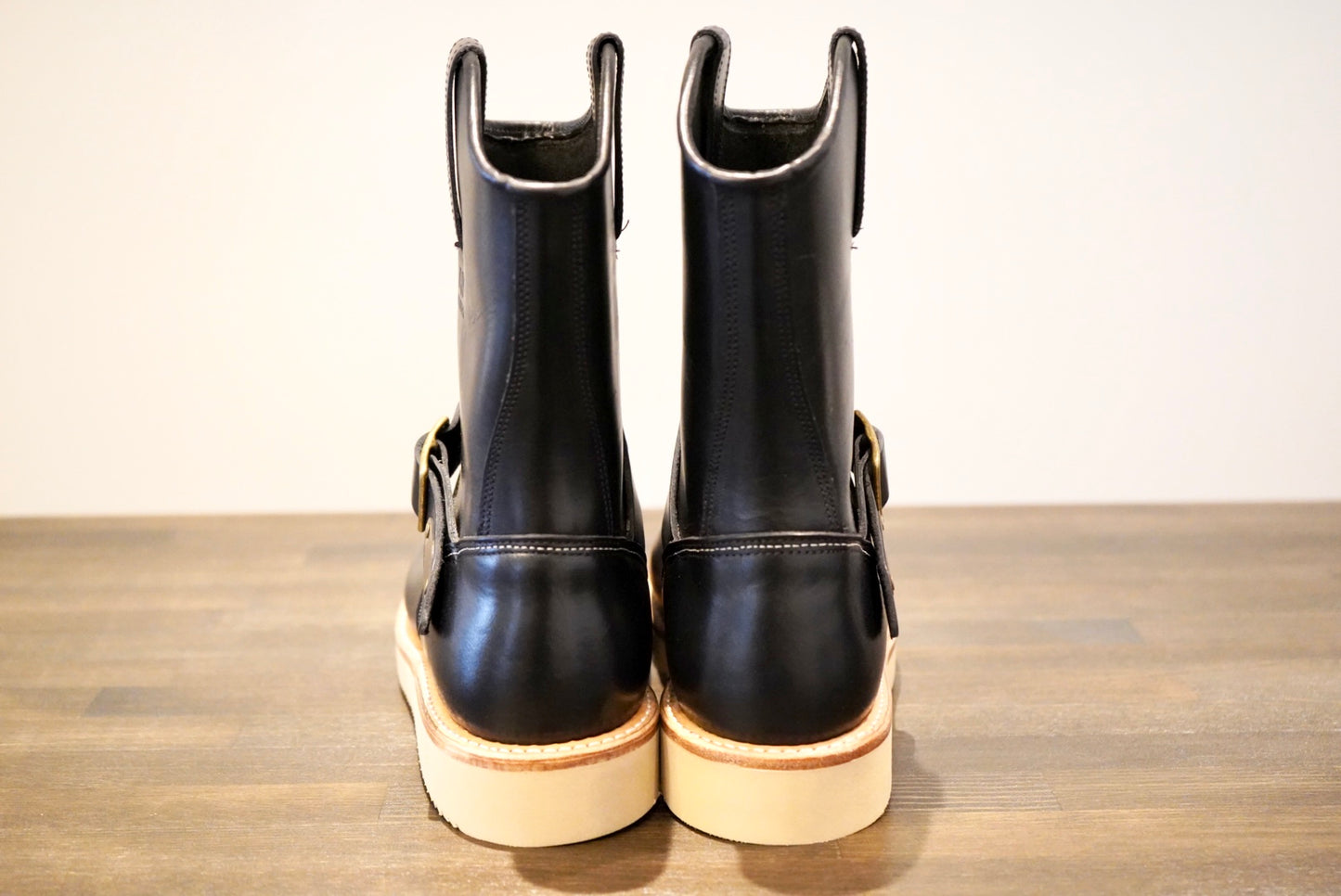 SHORT ENGINEER BOOT BLACK