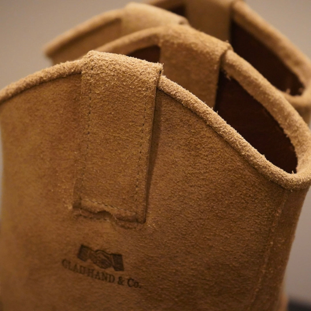 SHORT ENGINEER BOOT "SUEDE" BEIGE