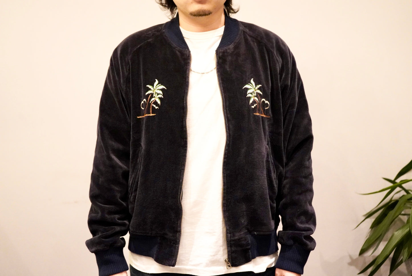 HOTSY TOTSY - PILE SOUVENIR JACKET BLACK