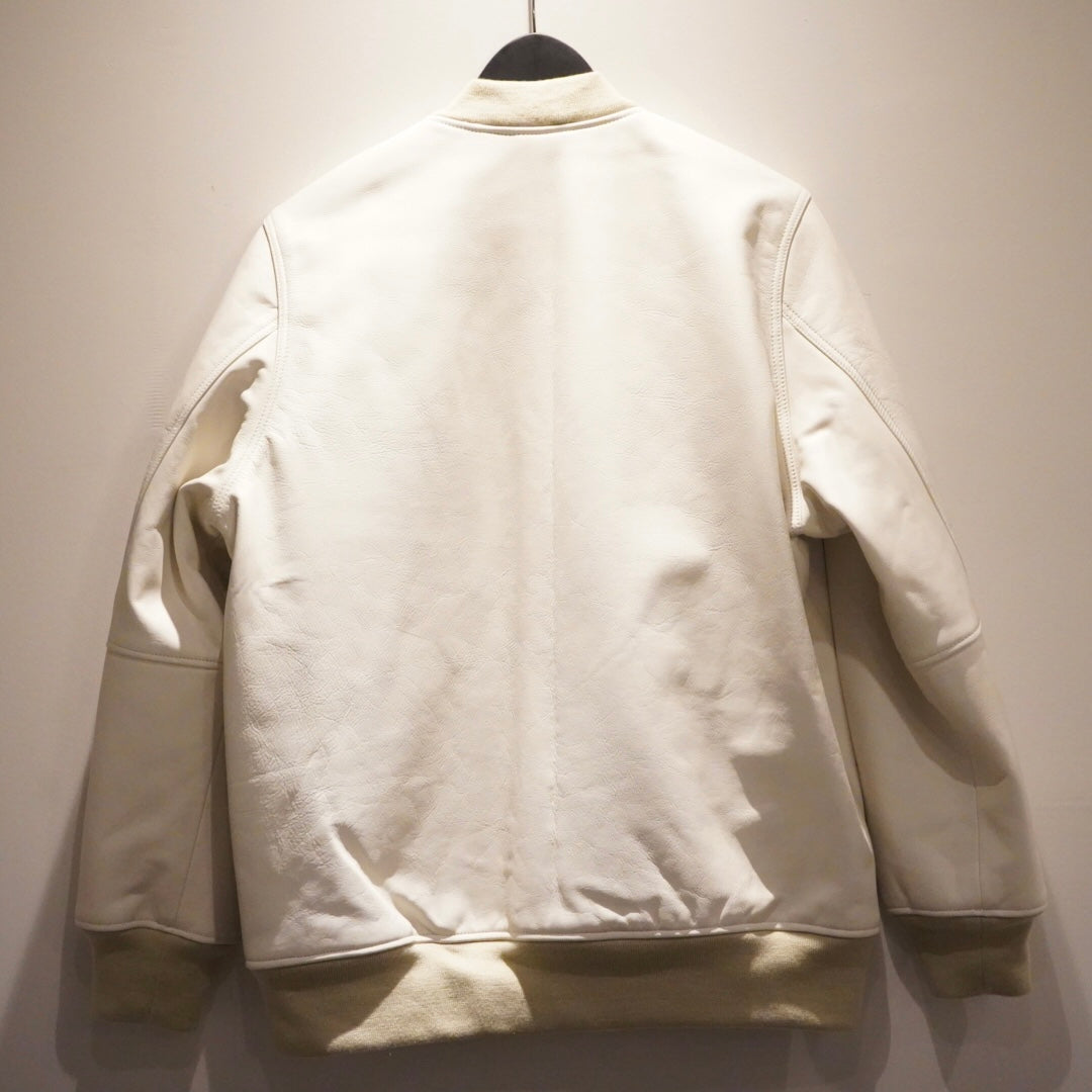 LOCOS - LEATHER JACKET IVORY / GSV5301 – Delight