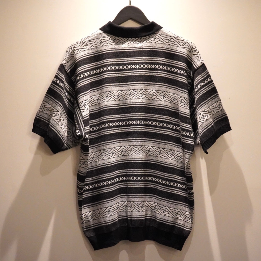 LOCOS - KNIT S/S SHIRTS BLACK / GSV5117
