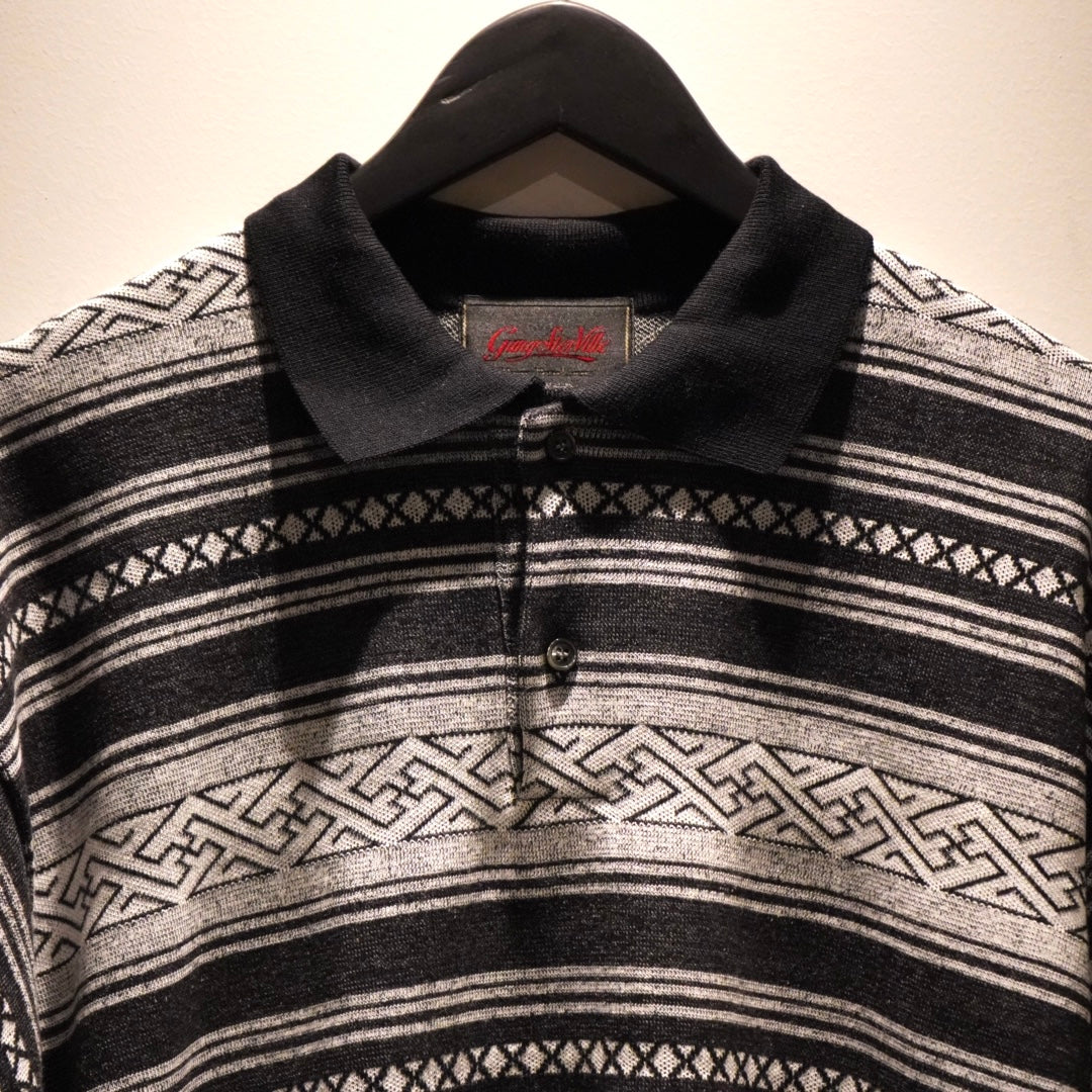 LOCOS - KNIT S/S SHIRTS BLACK / GSV5117