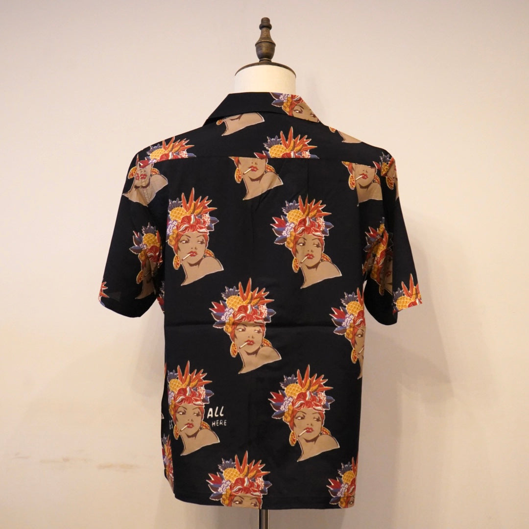 CARMEN - S/S SHIRTS BLACK