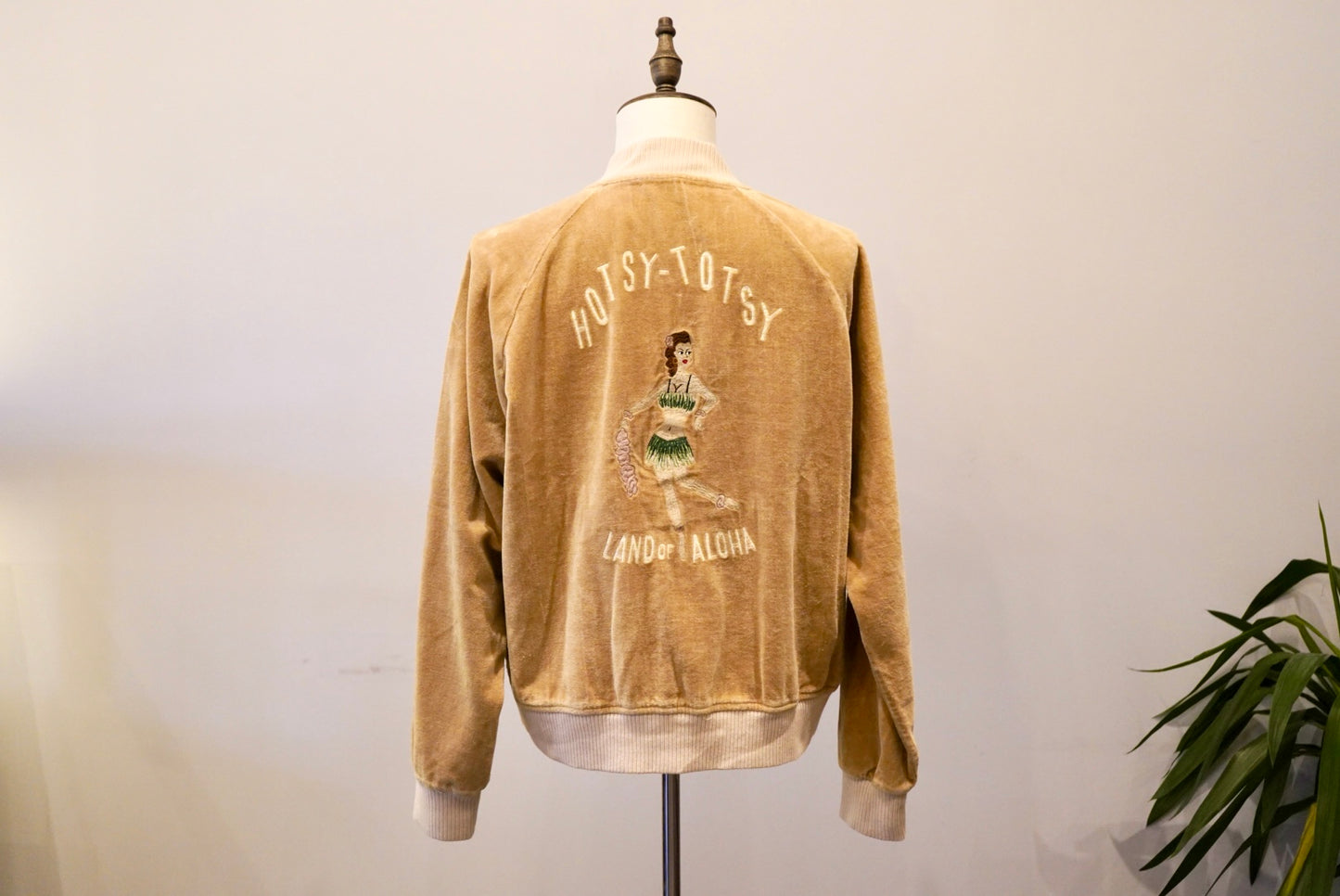 HOTSY TOTSY - PILE SOUVENIR JACKET CAMEL