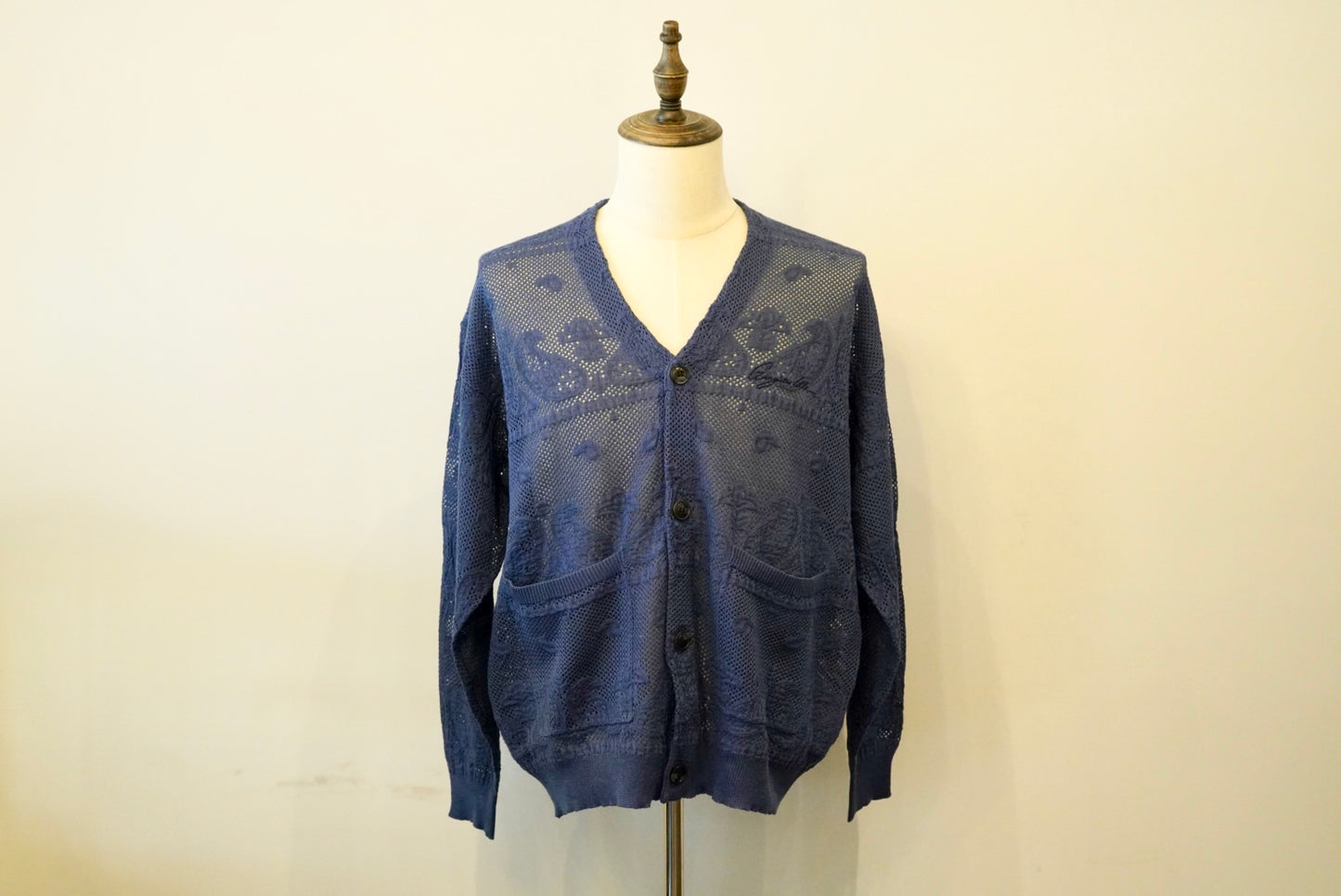 PAISLEY - JQ KNIT CARDIGAN NAVY