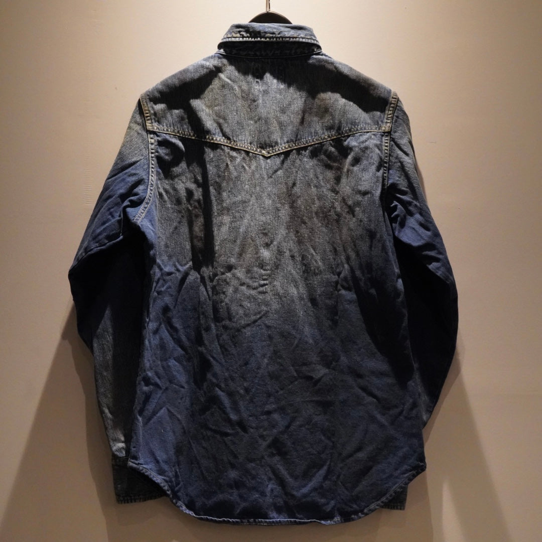 GOODHORN - WESTERN SHIRT INDIGO / BYGH5306VF