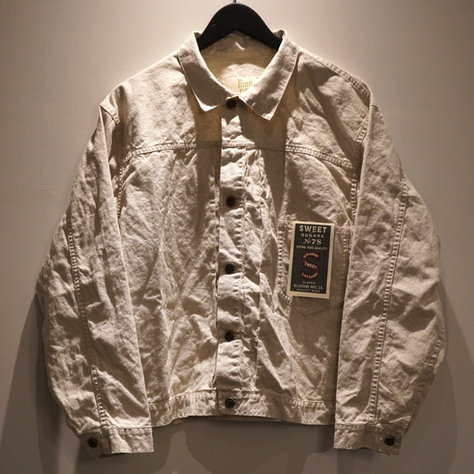 KING GLAD - ONE POCKET JACKET IVORY / BYGH5101