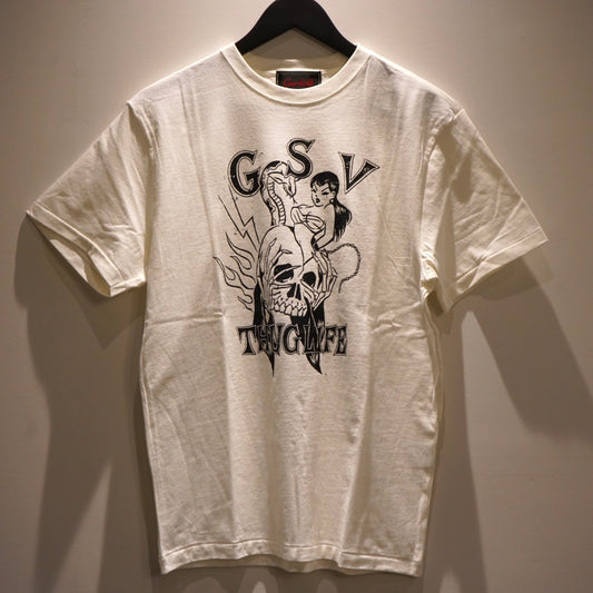 GRIM REAPER - S/S T-SHIRTS WHITE / GSV5121