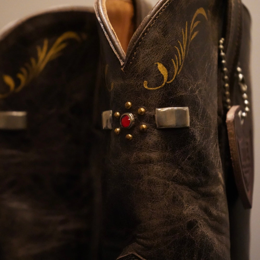 HTC - PECOS BOOT "HANDPAINT" BROWN / HTC x GH5301