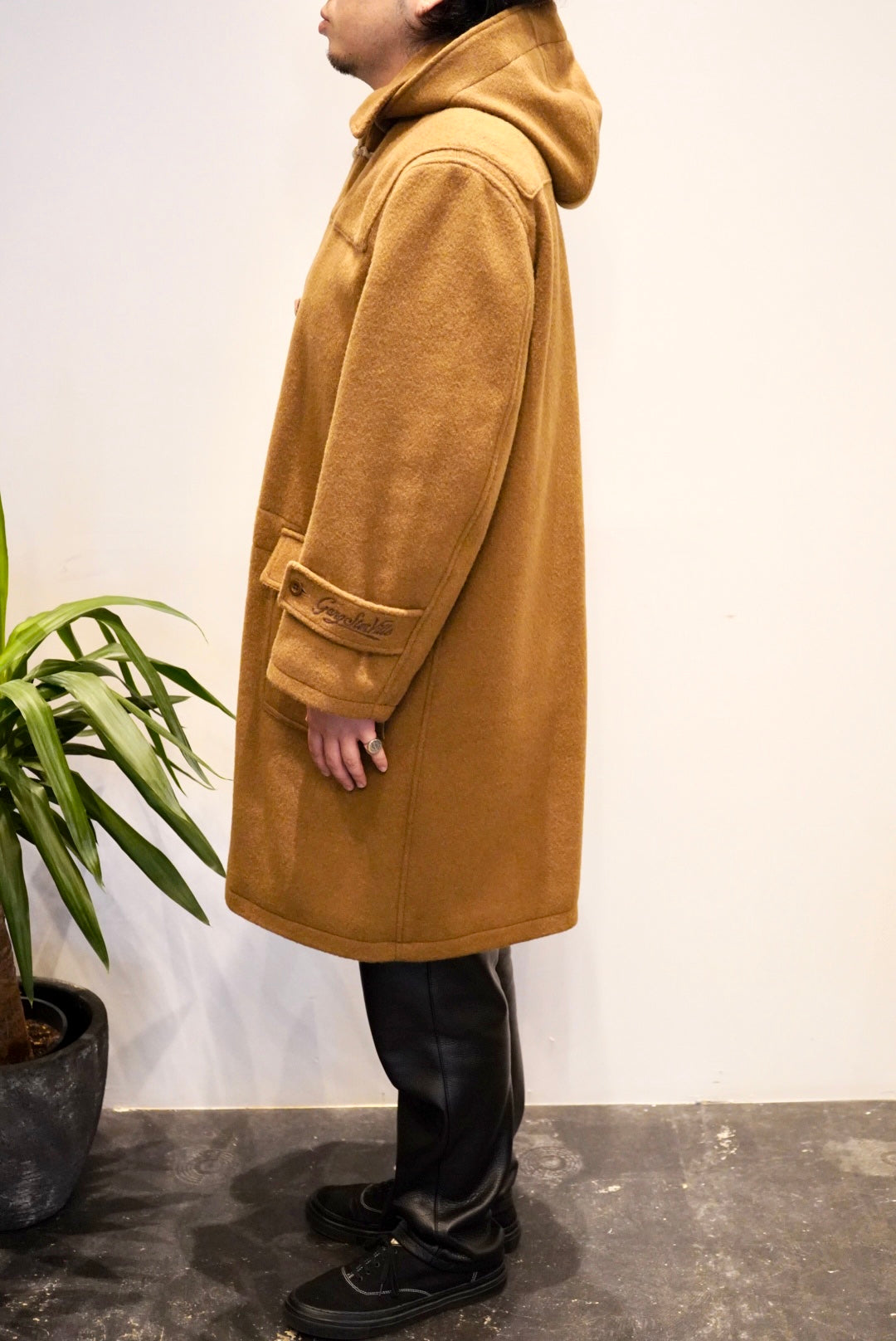 STRAYS - DETACHBLE DUFFLE COAT CAMEL