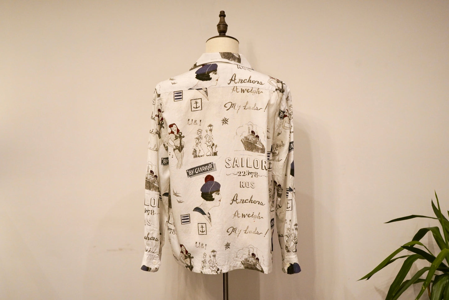 JACK TAR - L/S SHIRTS IVORY