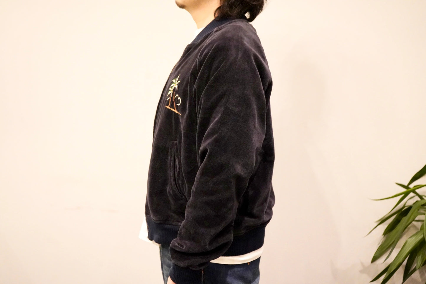 HOTSY TOTSY - PILE SOUVENIR JACKET BLACK