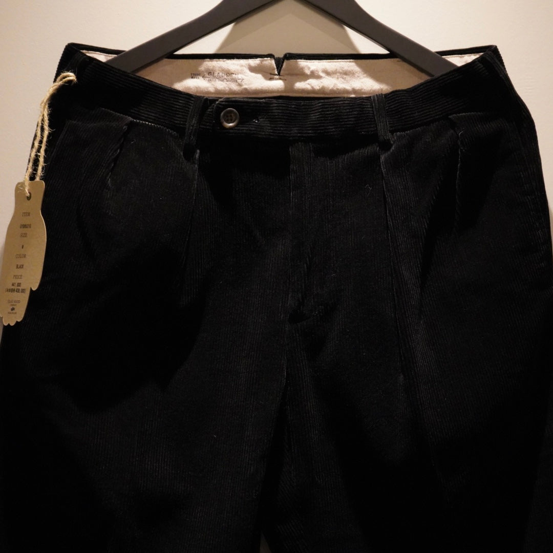 GLADWELL - STOMP FIT TROUSERS BLACK / BYGH5310