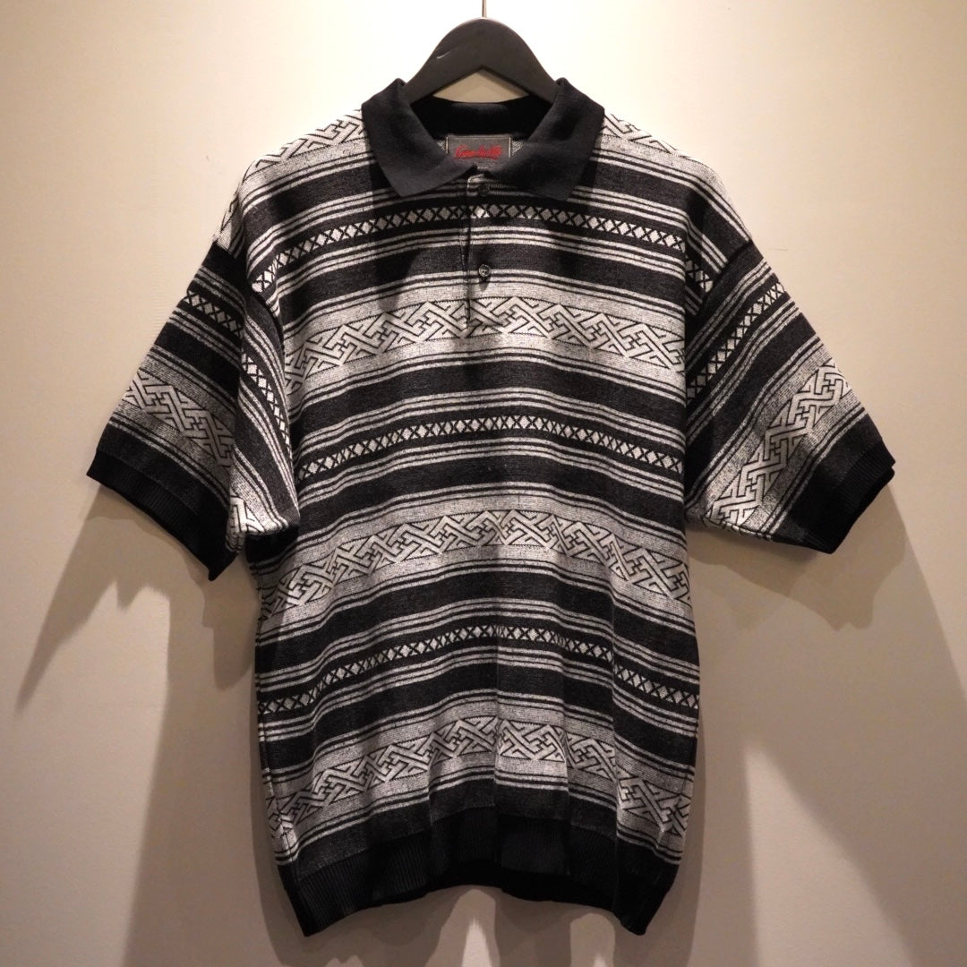 LOCOS - KNIT S/S SHIRTS BLACK / GSV5117